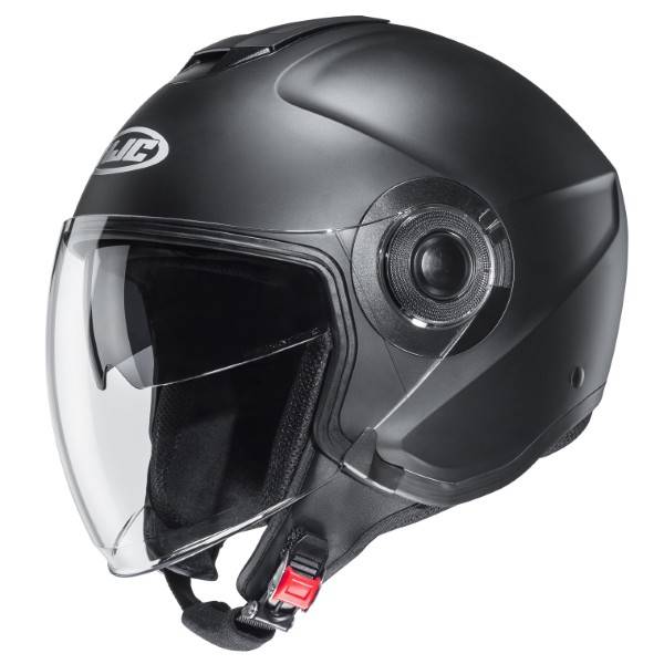 CASCO DEMI JET – I40  NERO OPACO