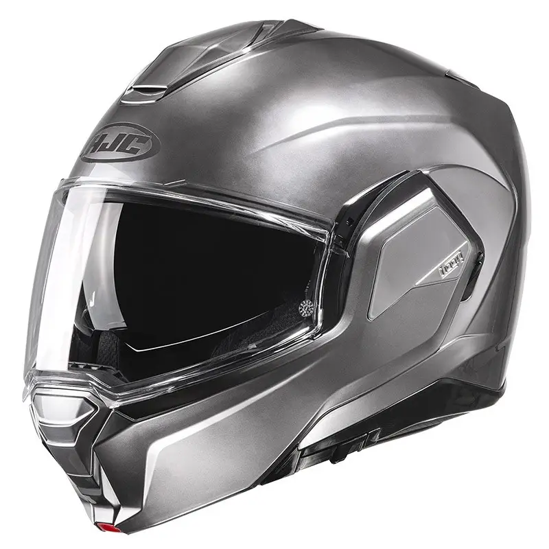 Casco flip-up con visierino doppia omologazione